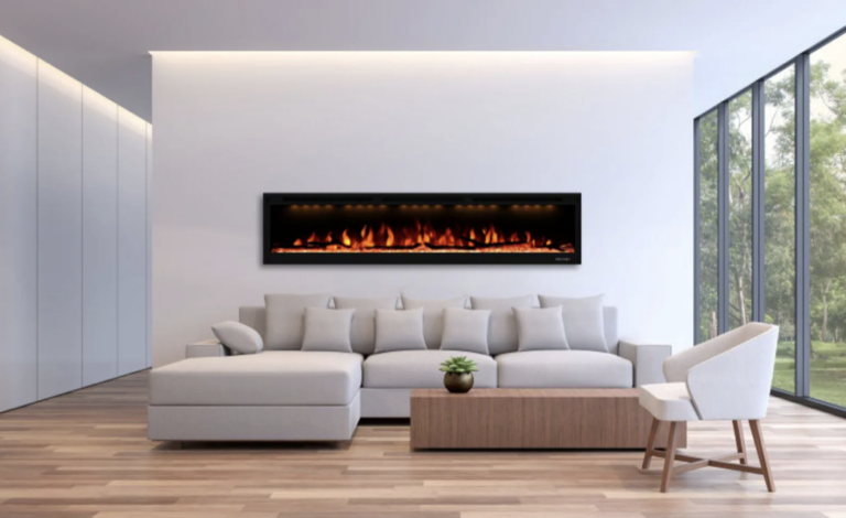 Aquafire, water vapor fireplace